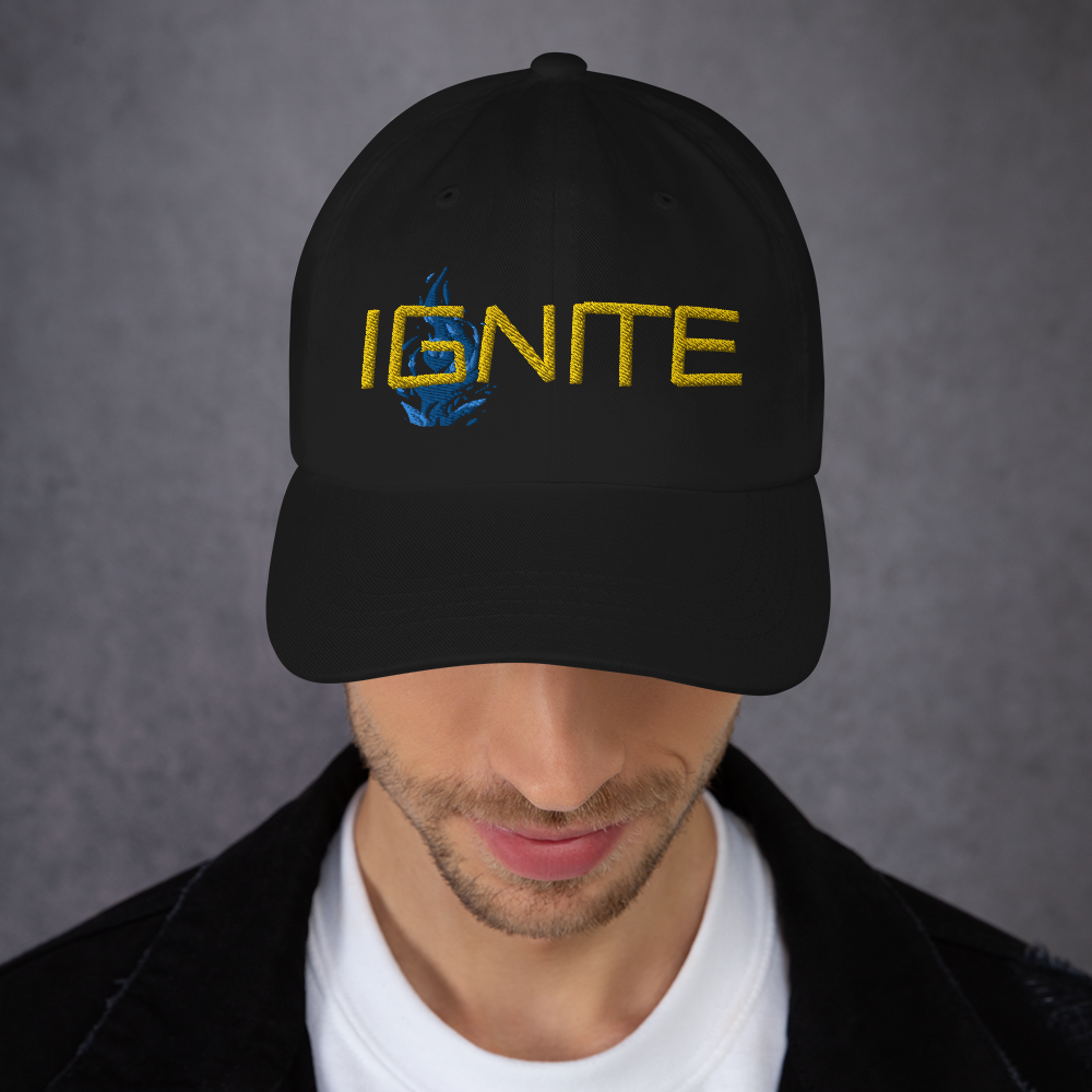 IGNITE DAD cap (BLUE)