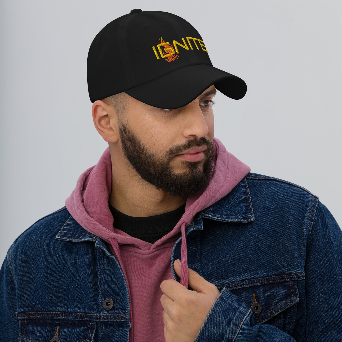 IGNITE DAD cap (RED)