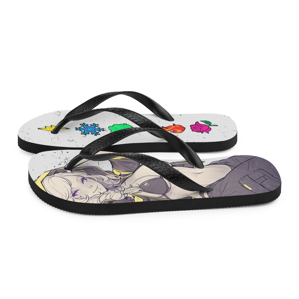 Thunder Waifu - Thongs / Flip Flops