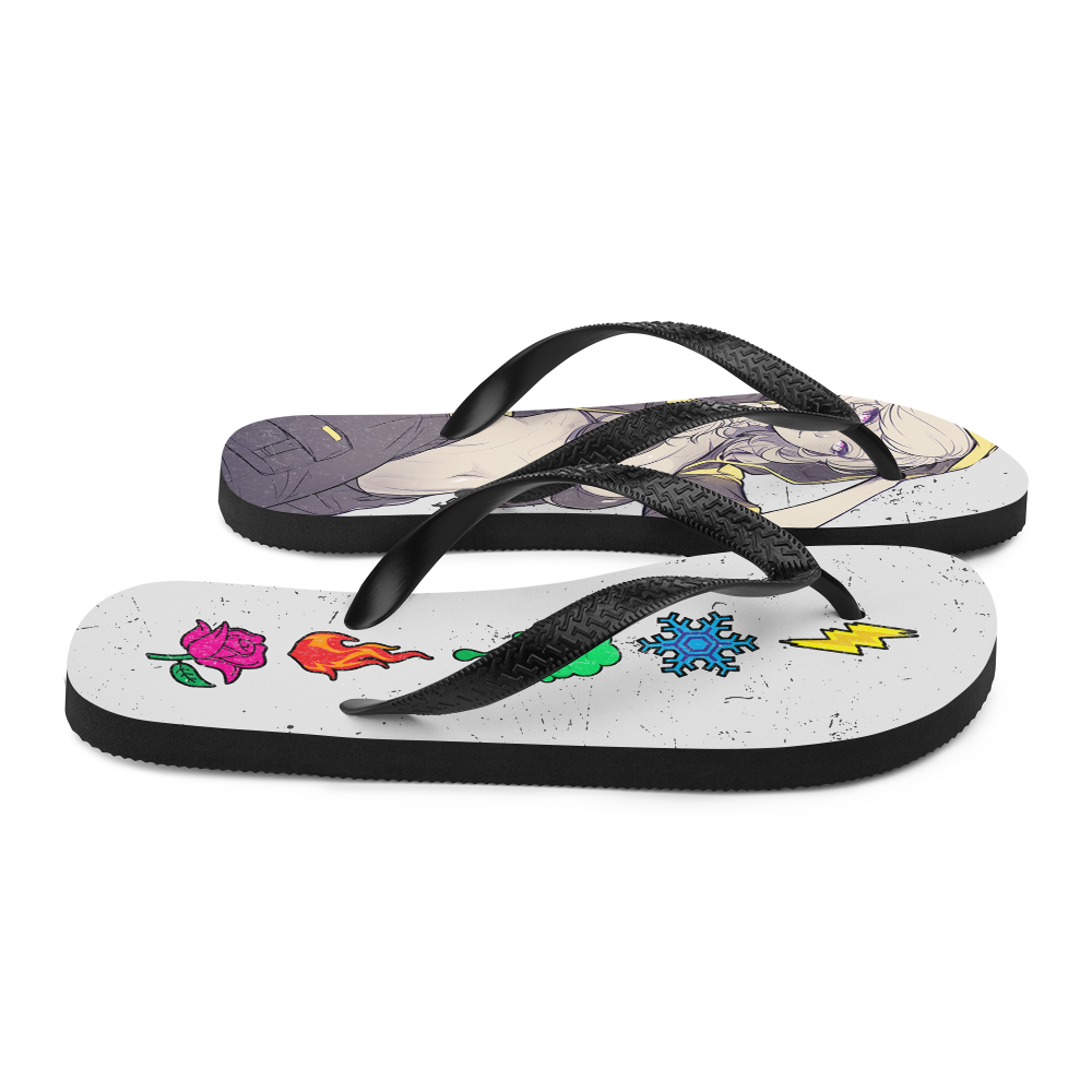 Thunder Waifu - Thongs / Flip Flops