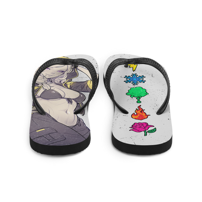 Thunder Waifu - Thongs / Flip Flops