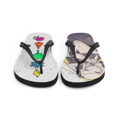 Thunder Waifu - Thongs / Flip Flops