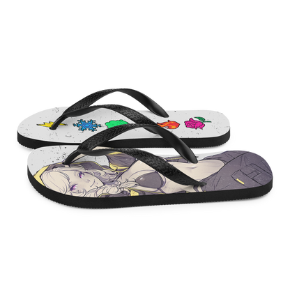 Thunder Waifu - Thongs / Flip Flops