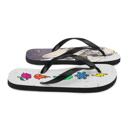 Thunder Waifu - Thongs / Flip Flops